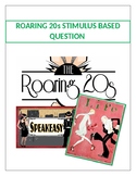 Roaring 20s Stimulus Based Questions