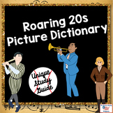 Roaring 20s Vocabulary Picture Dictionary
