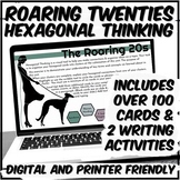 Roaring Twenties Digital and Printer-Friendly Hexagonal Th