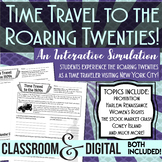 Roaring Twenties Simulation "Time Travel" to the 1920s Dis