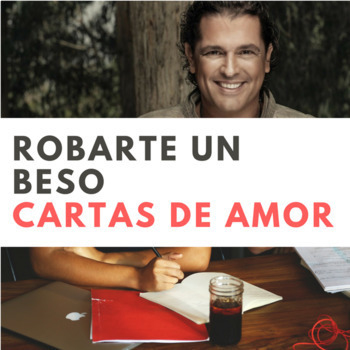 Preview of Robarte un Beso & Querido Tommy Valentine Letter-Writing Spanish Lesson