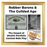 Robber barons, the gilded age and the Gospel of wealth Con