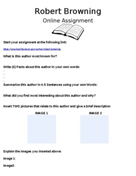 robert browning assignment