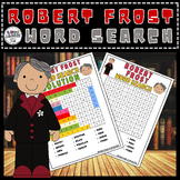 Robert Frost Biography Word Search Puzzle Worksheet Activi