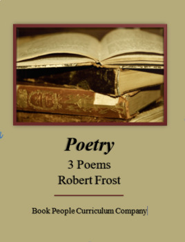Preview of Robert Frost Bundle: Nothing Gold/Road Not Taken/ Stopping By Woods (Poetry)
