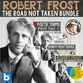Robert Frost Poetry Analysis Road Not Taken Boom Cards Bundle