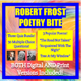 Robert Frost Poetry Bite - 3 Famous Poems