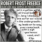 Robert Frost Road Not Taken Freebie