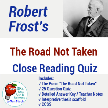 robert frost poem the road not taken questions and answers