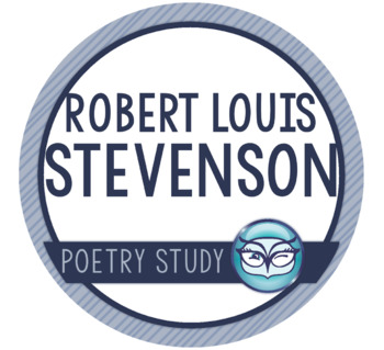 Preview of Robert Louis Stevenson - Author Study and Poem Analysis Packet