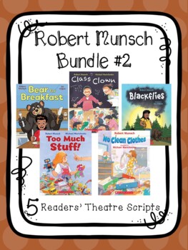 Preview of Robert Munsch Bundle #2 - 5 Readers' Theatre Scripts