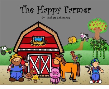 robert schumann the happy farmer