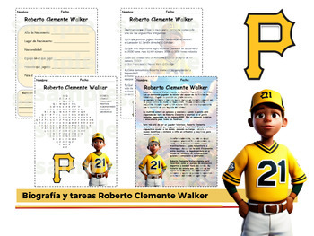 Roberto Clemente Stickers for Sale - Pixels