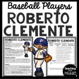 Roberto Clemente Biography Reading Comprehension Worksheet