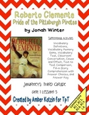 Roberto Clemente Mini Pack Activities 3rd Grade Journeys U