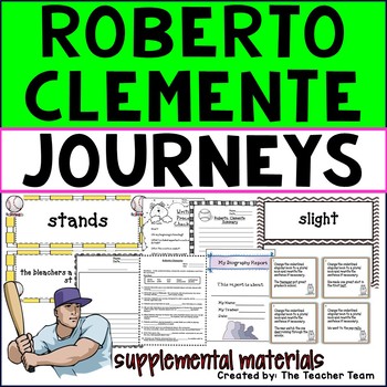 roberto clemente journeys 3rd grade story