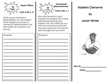 roberto clemente journeys 3rd grade story