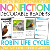 Robin Differentiated Nonfiction Decodable Readers Science 