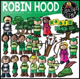 Robin Hood Clip Art Bundle {Educlips Clipart}