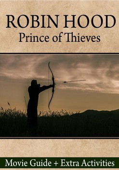 Preview of Robin Hood Prince of Thieves Movie Guide + Activities - Answer Keys Included