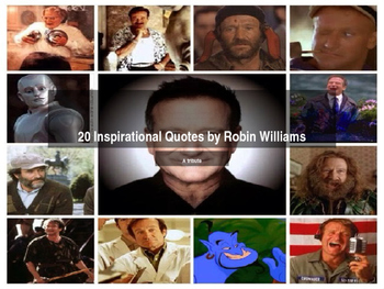Preview of Robin Williams Inspirational Quotes
