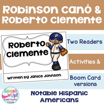 Preview of Roberto Clemente & Robinson Canó Hispanic Heritage Readers - English Versions