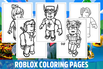 Personalised Roblox Activity Sheet Coloring Sheet Roblox -  Israel