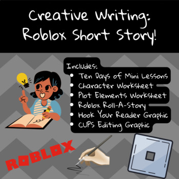 Preview of Roblox Creative Writing - Two Week Unit!