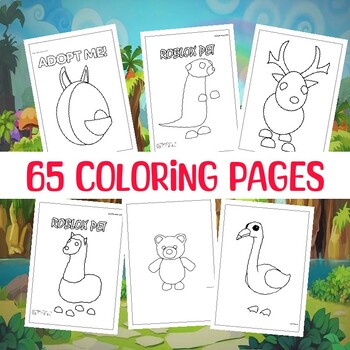 Roblox Coloring Pages for Kids, Girls, Boys - Roblox Characters Coloring  Posters