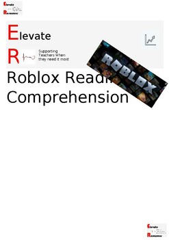 Preview of Roblox, Fortnite & TikTok Reading Comprehensions Megapack