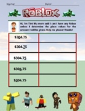 Roblox Place Values (Robux)