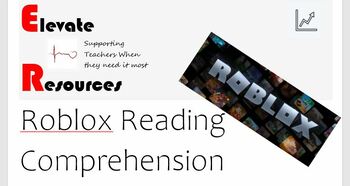 Preview of Roblox Reading Comprehension