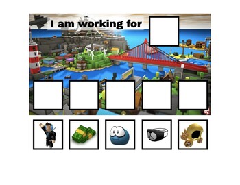 Roblox Token Board By Individualized Visuals Teachers Pay Teachers