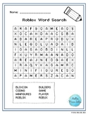 Roblox Worksheets Teaching Resources Teachers Pay Teachers - roblox worksheets