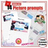 Roblox picture prompts - 14 prompts in two levels From mos