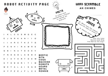 Preview of Robot Activity Page