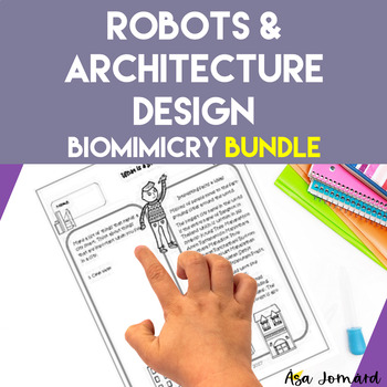 Preview of Robots Architecture Design Bundle | Biomimicry Design  Compatible with NGSS