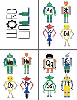 Preview of Robot Classroom Decor-Brights