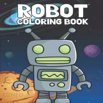 Preview of Robot Coloring Book: EASY & FUN Robot Pages Book For Kids