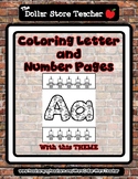 Robot - Coloring Letter and Number 0 - 10 (37 Pages) *oc