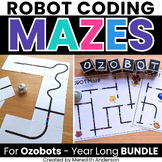 Robot Mazes and Activities for Ozobots - BUNDLE Robotics 4