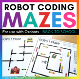 Robot Mazes for use with Ozobots - Back to School STEM