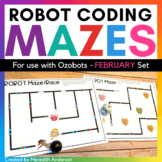 Robot Mazes for use with Ozobot Robots - February Coding A