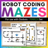 Robot Mazes for use with Ozobot Robots - March Coding Activities
