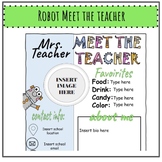 Robot Meet the Teacher