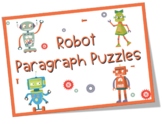 Robot Paragraph Puzzles