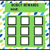 Robot Rewards Card