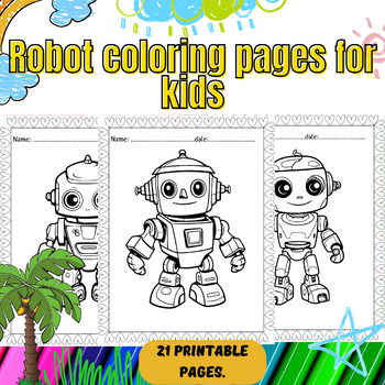 Mahleen Press Fantastic Robot Coloring Book for Kids Ages 5-7 by Mahleen  Press, Paperback, Indigo Chapters