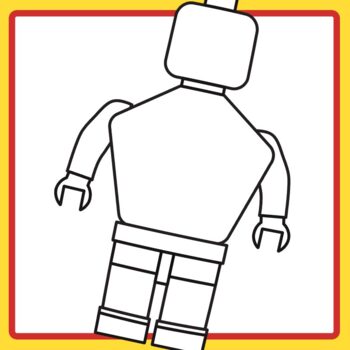 Robot or Mini Block People (Similar to Lego People) in Various Shapes ...