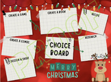 Robotics Christmas Themed Choice Board
